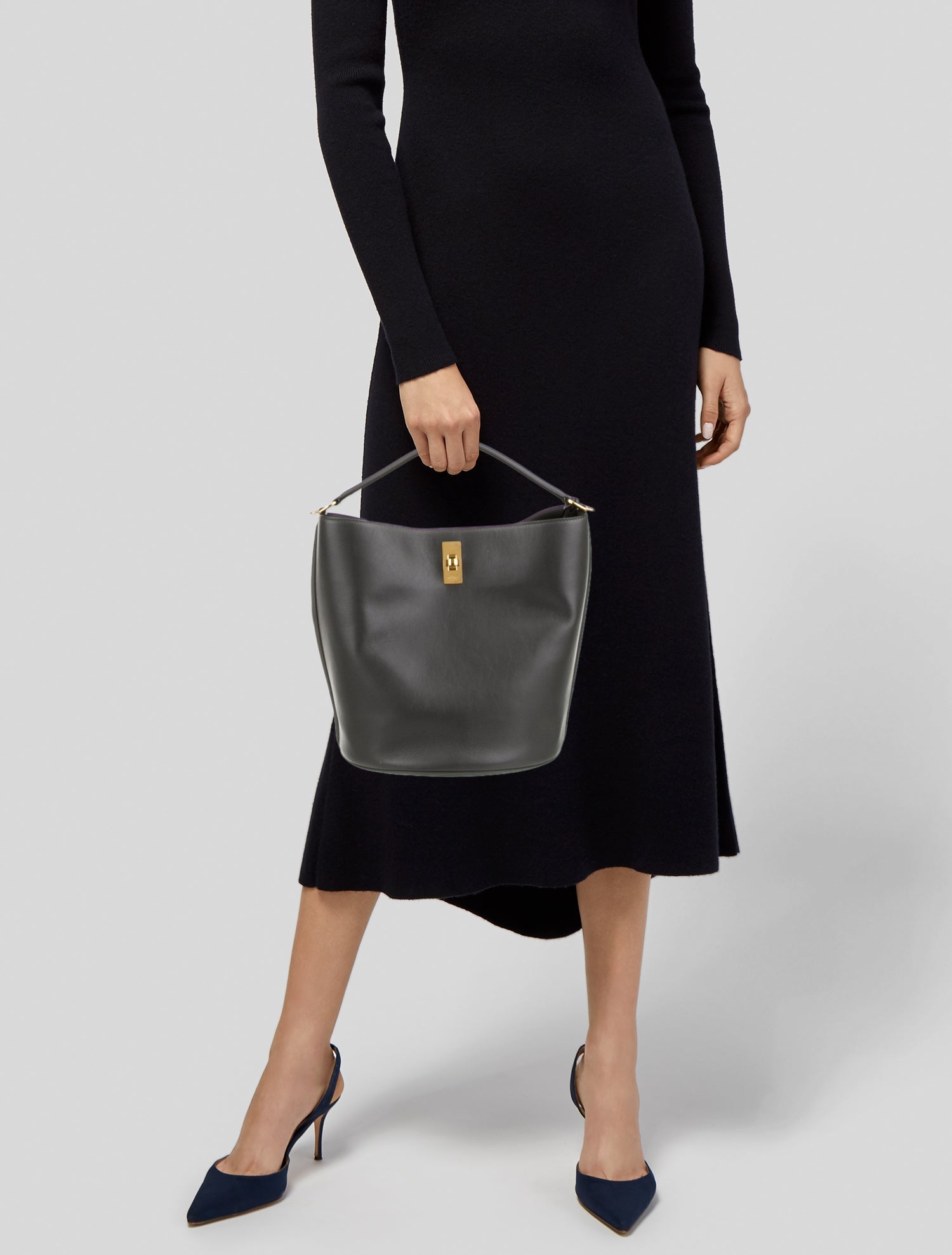 Celine Leather 16 Bag