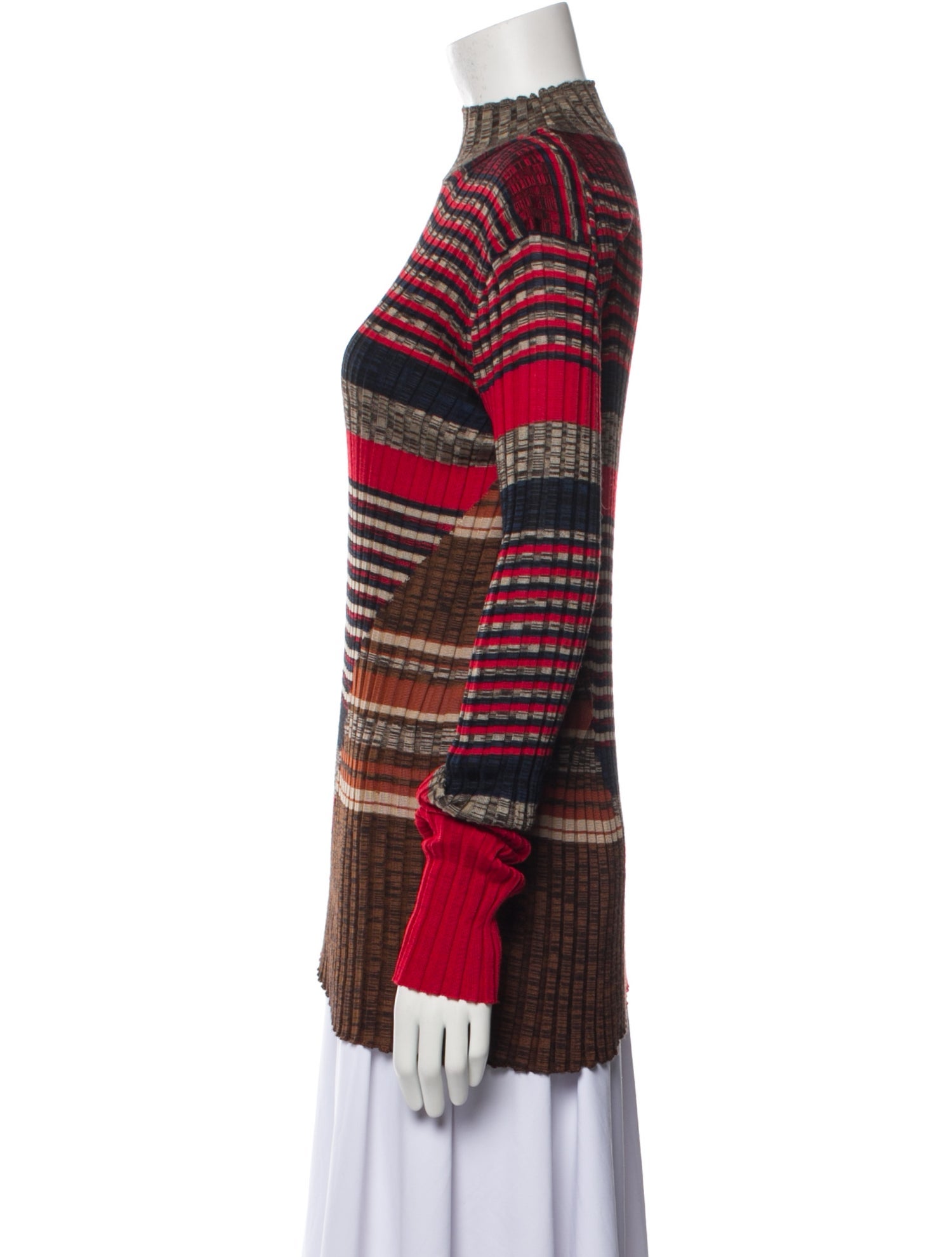 Celine Silk Striped Top