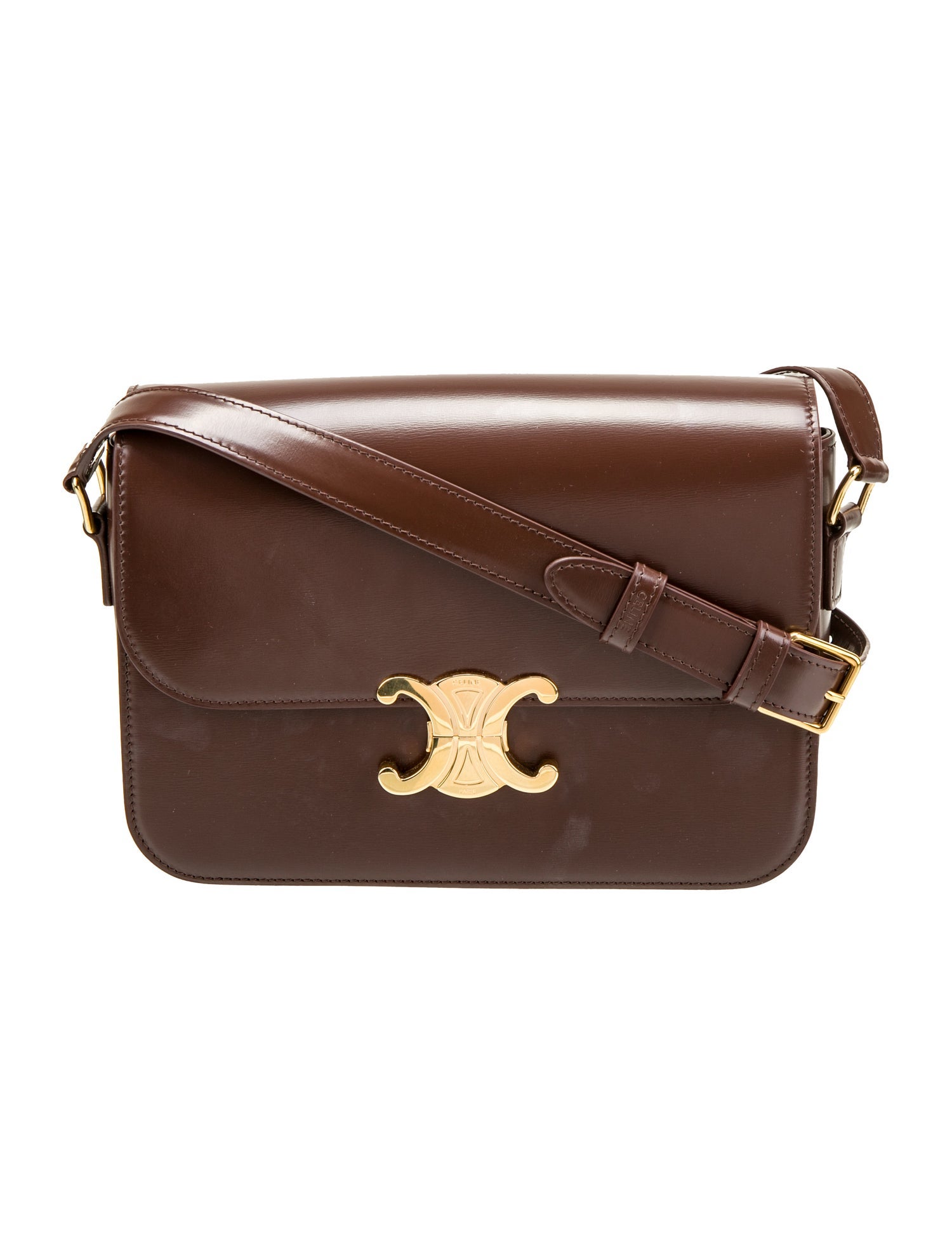 Celine Leather Triomphe Medium 2023