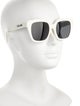 Celine Square Tinted Sunglasses