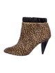 Celine Ponyhair Animal Print Boots