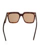 Celine Square Tinted Sunglasses