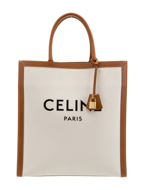 Celine Canvas Vertical Cabas