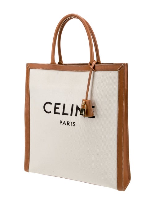 Celine Canvas Vertical Cabas