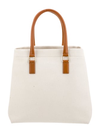 Celine Canvas Horizontal Cabas Tote Bag