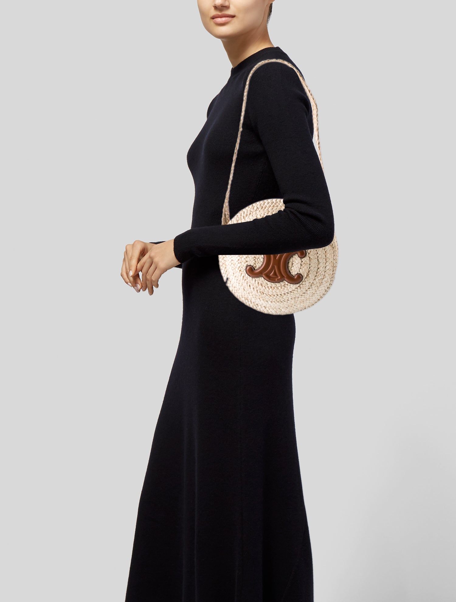 Celine Raffia Triomphe Small 2022