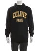 Celine Graphic Print Mock Neck Sweatshirt