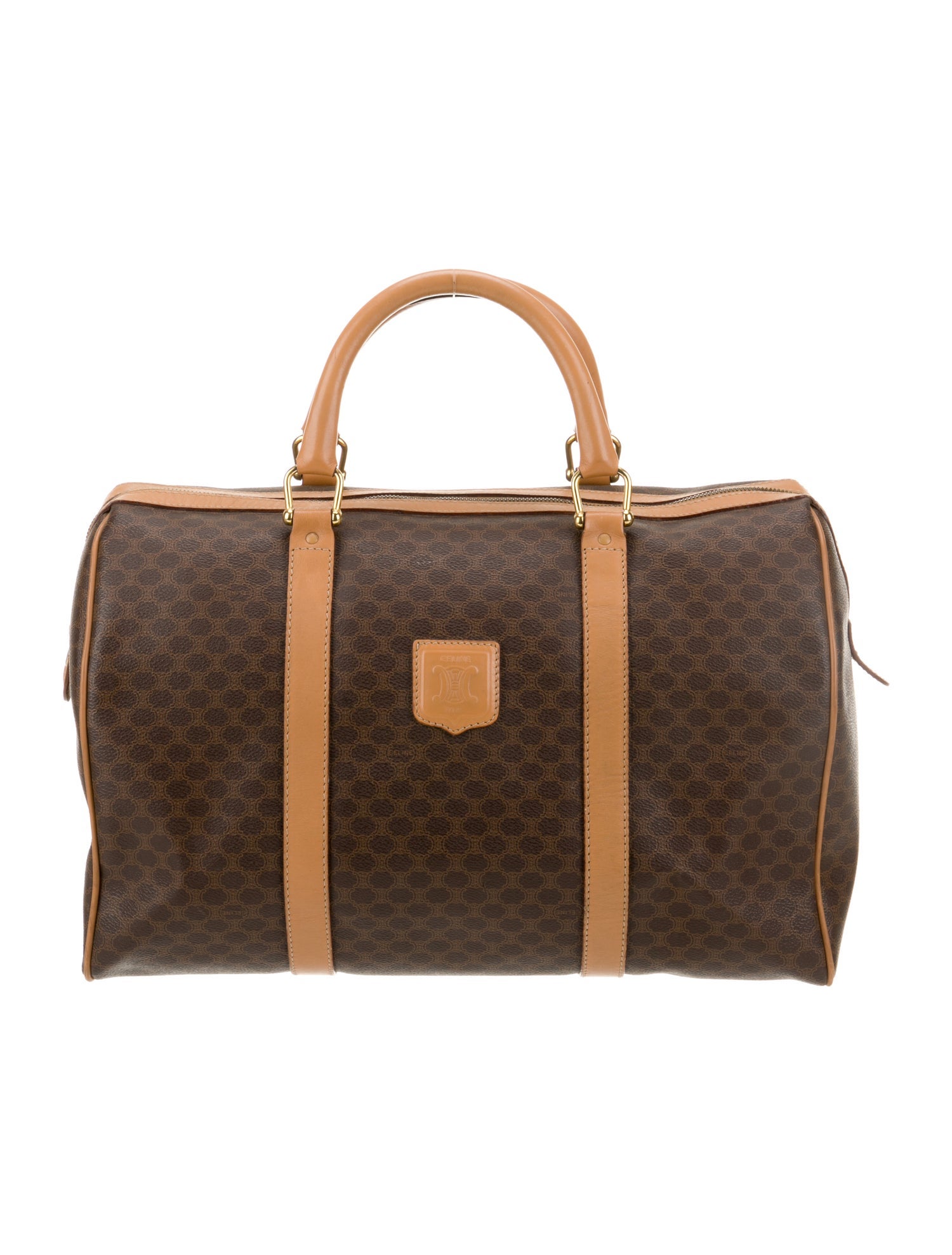 Celine Macadam Top Handle Bag Vintage