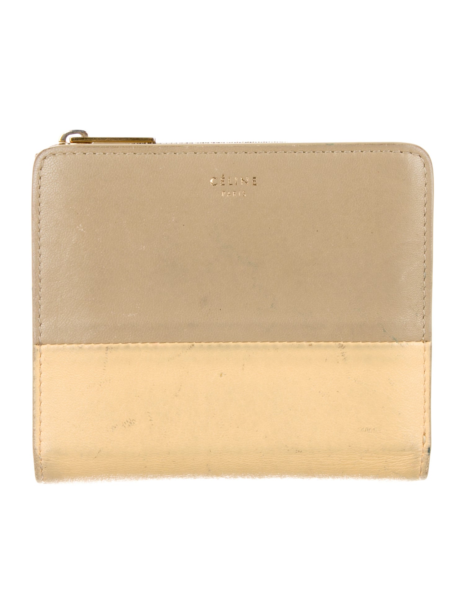 Celine 2013 Leather Compact Wallet