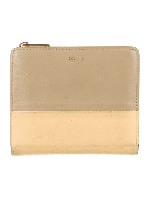 Celine 2013 Leather Compact Wallet