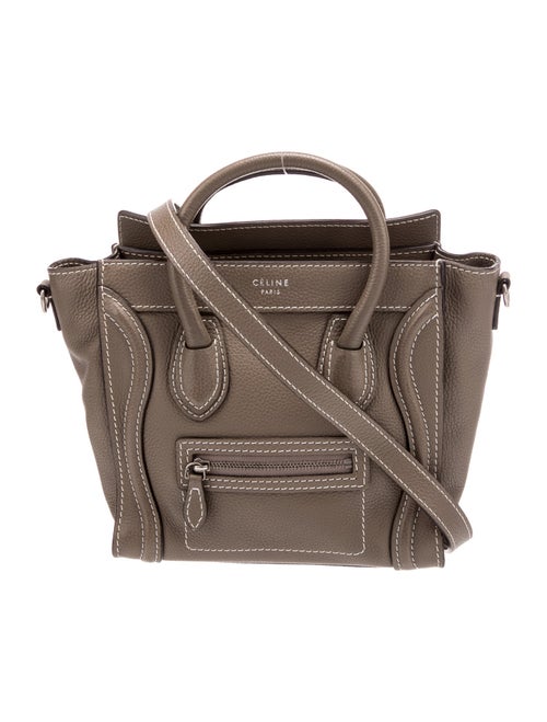 Celine Calfskin Luggage Nano