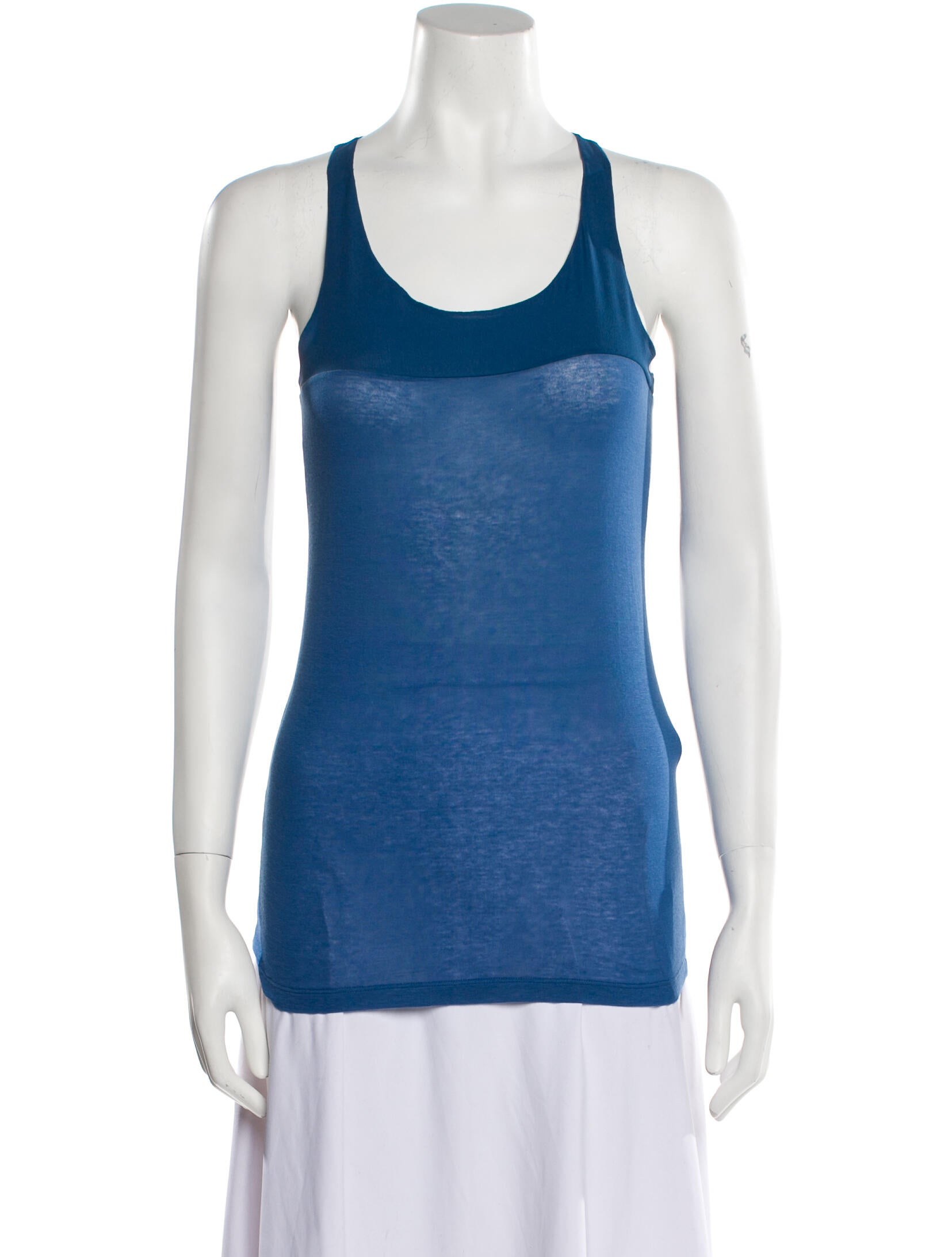 Celine Scoop Neck Sleeveless Top