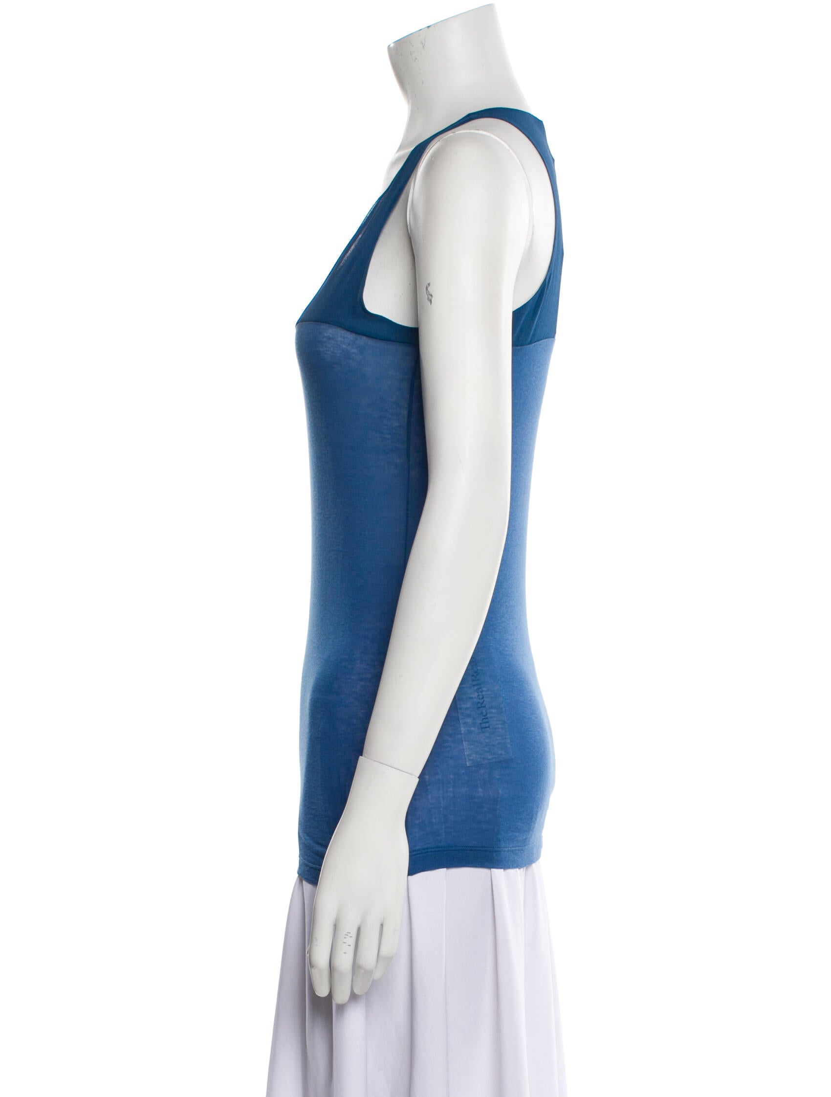 Celine Scoop Neck Sleeveless Top