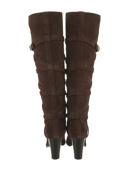 Celine Suede Slouch Boots