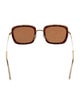 Celine Square Tinted Sunglasses