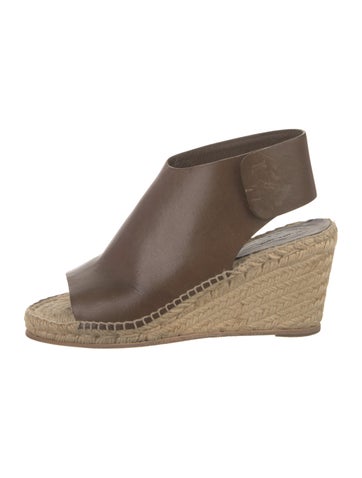 Celine Sandals Leather Espadrilles 6