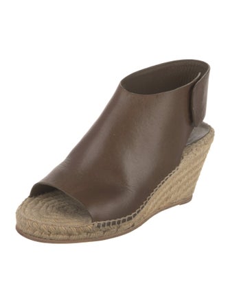 Celine Leather Espadrilles