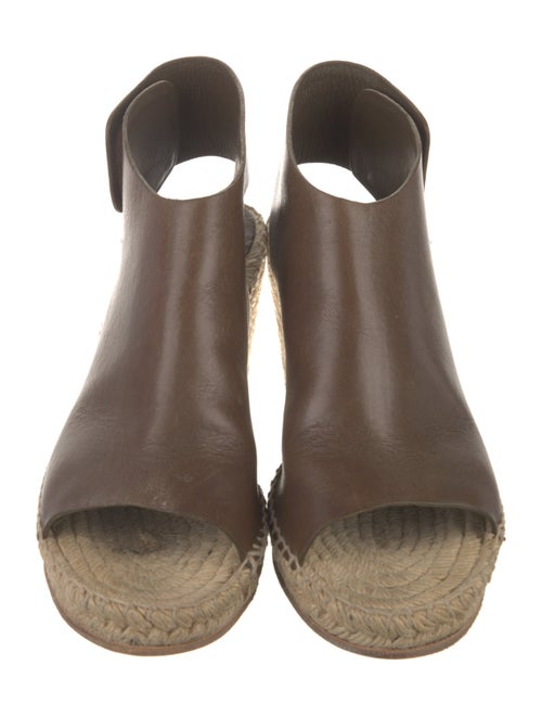 Celine Leather Espadrilles