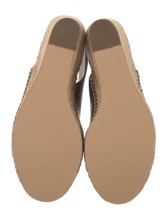 Celine Leather Espadrilles
