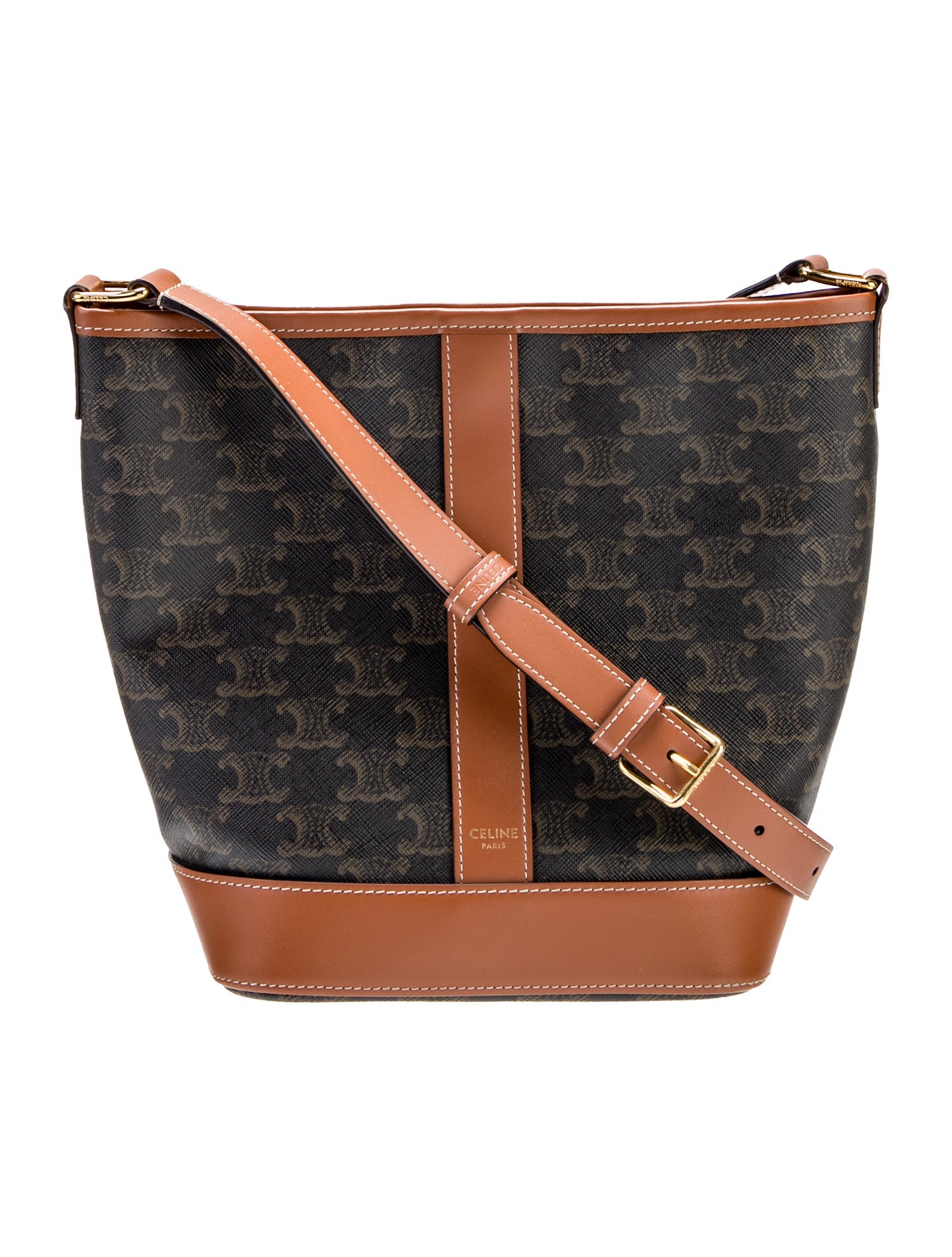 Celine Triomphe Bucket Bag Small 2022