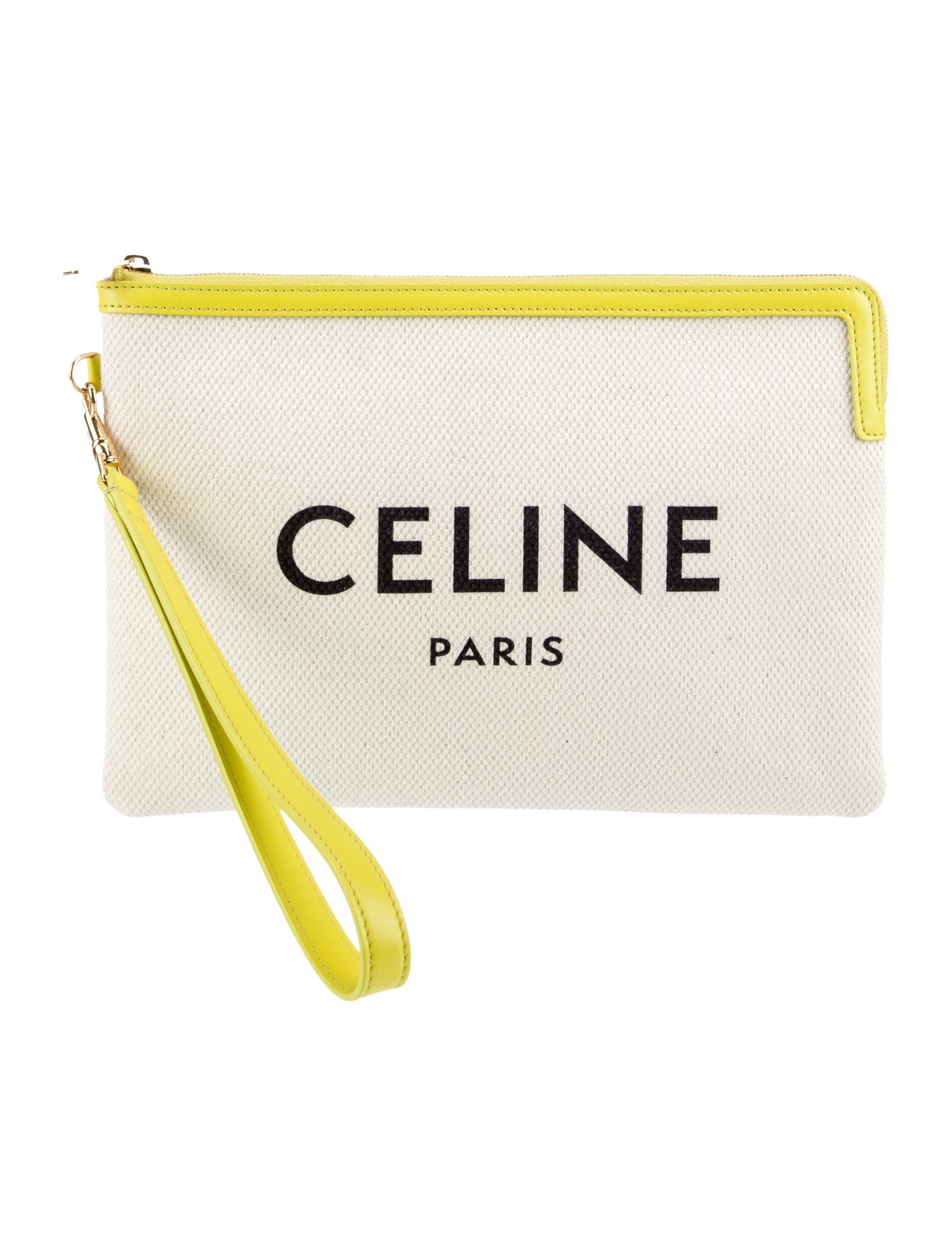 Celine Canvas Logo Pouch 2022