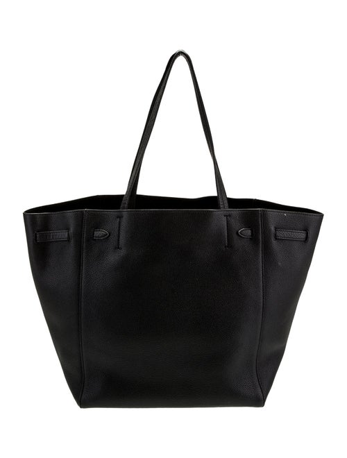 Celine Leather Cabas Phantom w/Belt Small