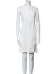 Celine Linen Knee-Length Dress