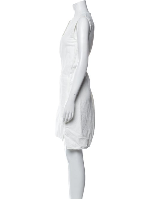 Celine Linen Knee-Length Dress