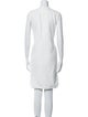 Celine Linen Knee-Length Dress