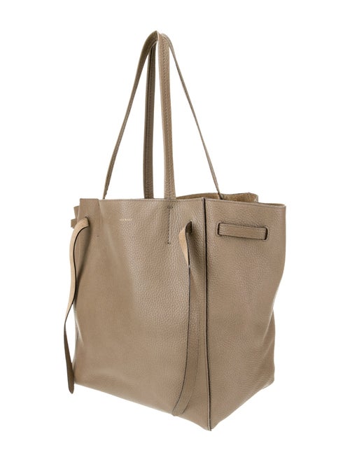 Celine Leather Cabas Phantom w/Belt Small