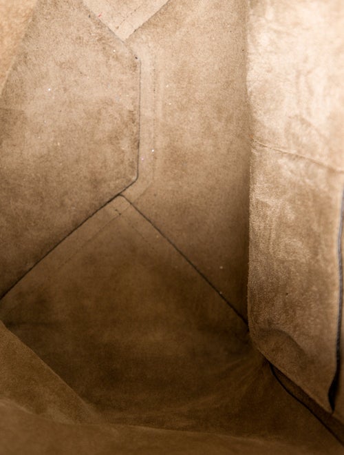 Celine Leather Cabas Phantom w/Belt Small