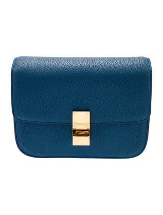 Celine Leather Shoulder Bag Medium