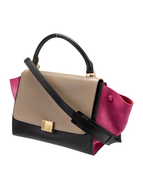 Celine Leather Trapeze Small