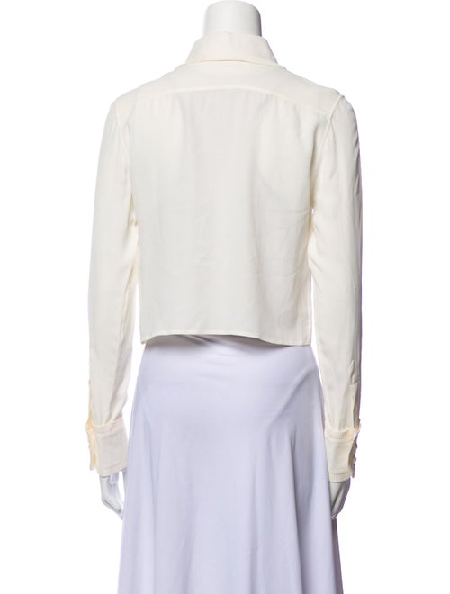 Celine Long Sleeve Crop Top