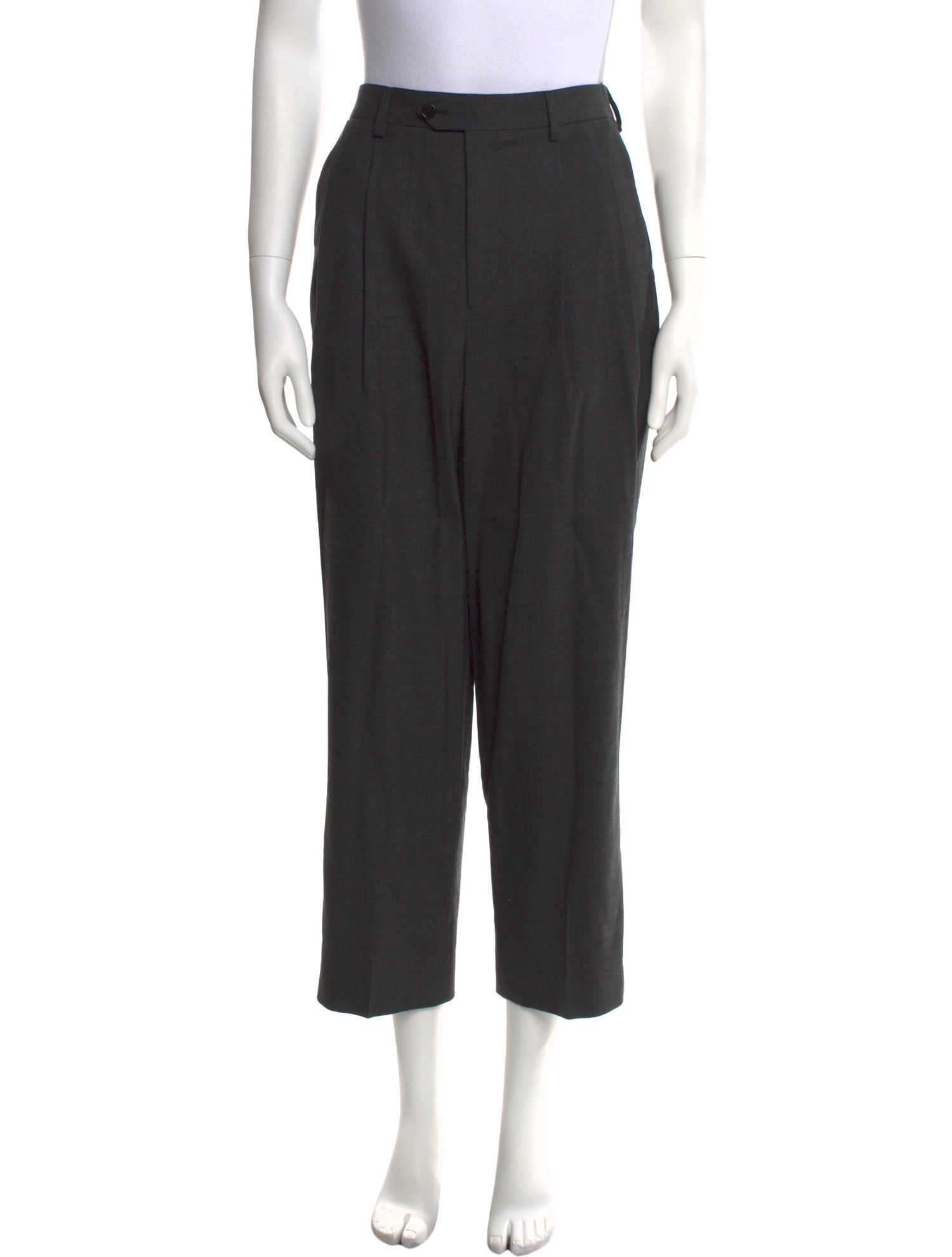 Celine Wool Straight Leg Pants