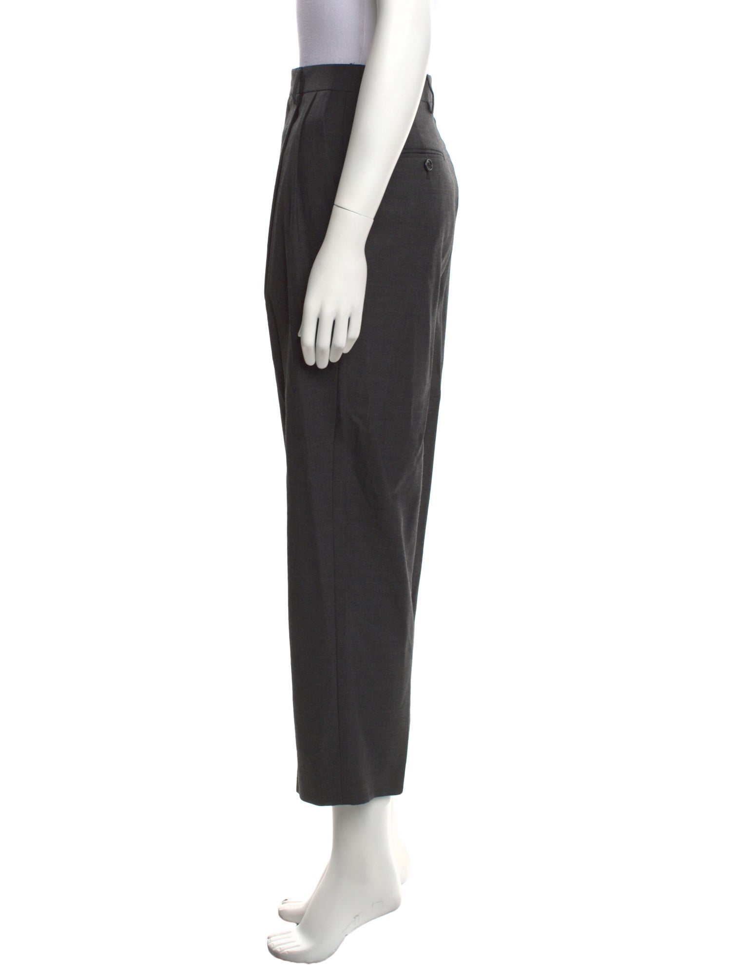 Celine Wool Straight Leg Pants
