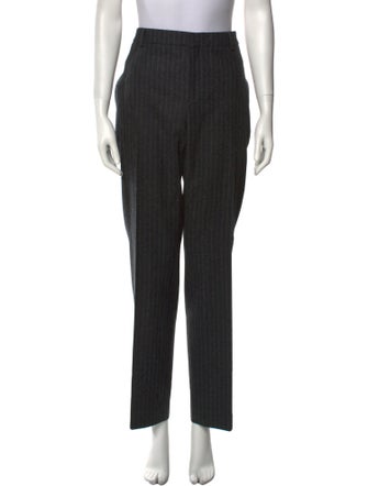 Celine Wool Straight Leg Pants