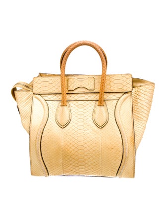 Celine Python Luggage Mini