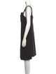Celine Square Neckline Knee-Length Dress