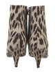 Celine Animal Print Boots