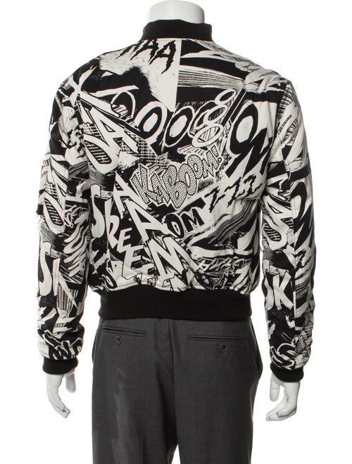 Celine Printed Bomber Jacket