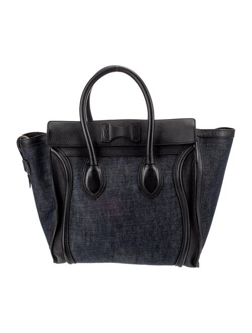 Celine Denim Luggage Mini