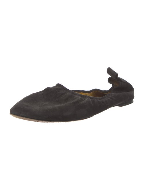 Celine Suede Ballet Flats