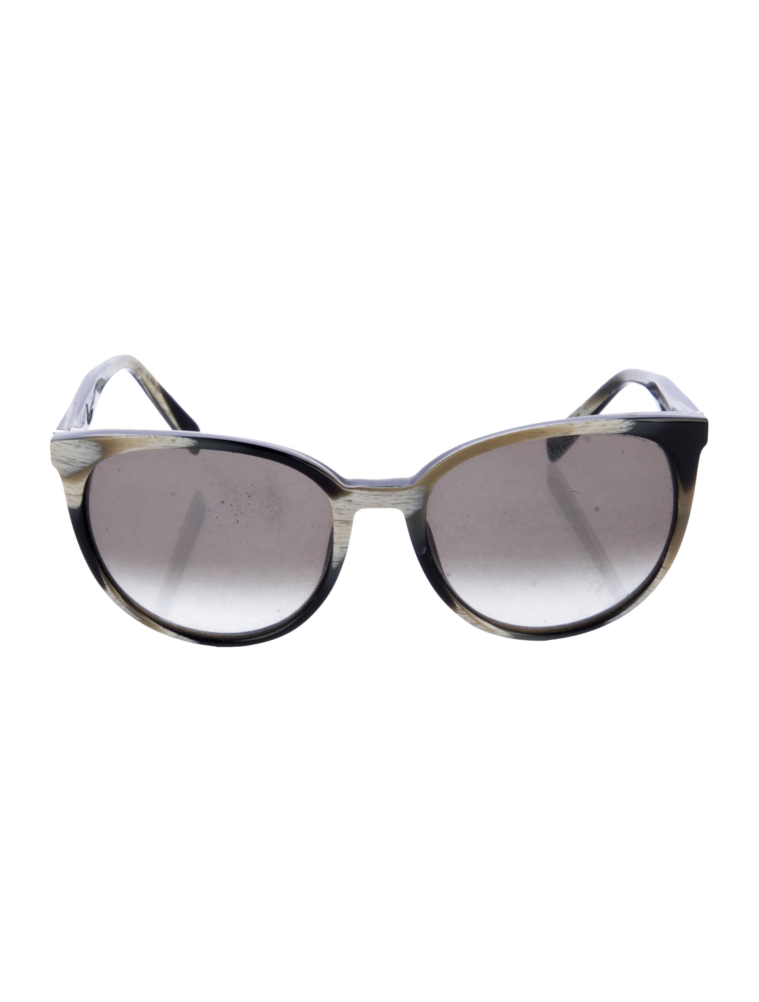Celine Round Gradient Sunglasses