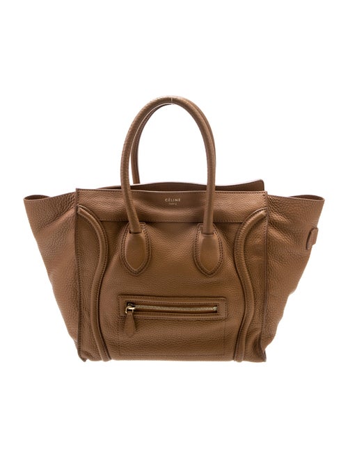 Celine Leather Luggage Mini