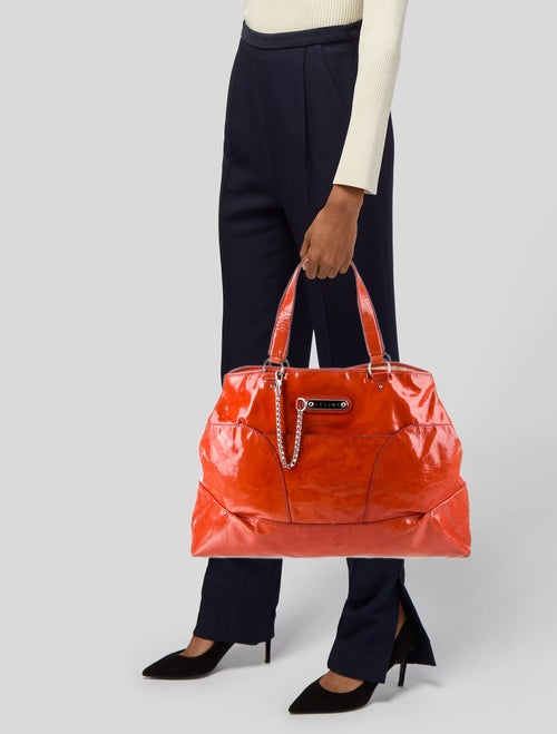 Celine Patent Leather Tote Vintage