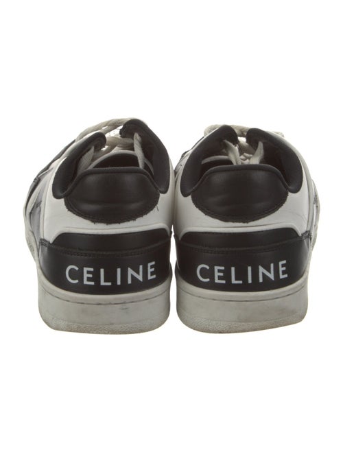 Celine Leather Printed Sneakers
