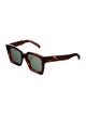Celine Square Tinted Sunglasses