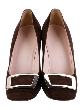 Celine Suede Pumps
