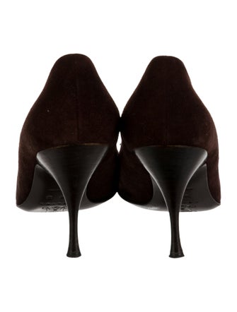 Celine Suede Pumps
